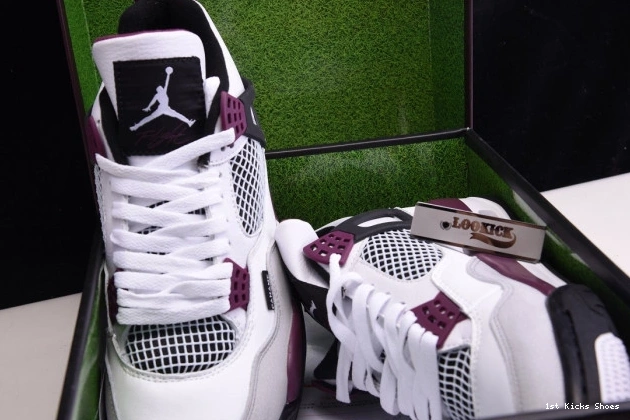 1st Kicks Shoes 4 PSG JORDAN RETRO AIR CZ5624-100 SAINT-GERMAIN PARIS 0804